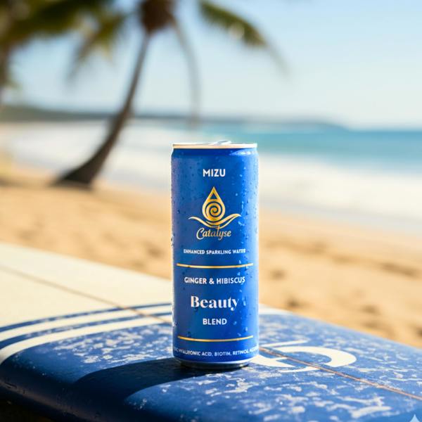 Catalyse Mizu Beauty Blend in Support of Surfers Against Sewage - On a Beach 