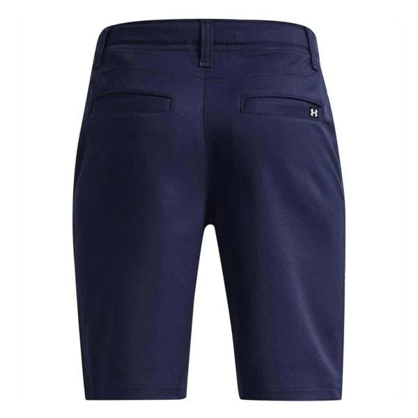 Under Armour Boys Golf Shorts - Navy Blue/Halo Grey - 