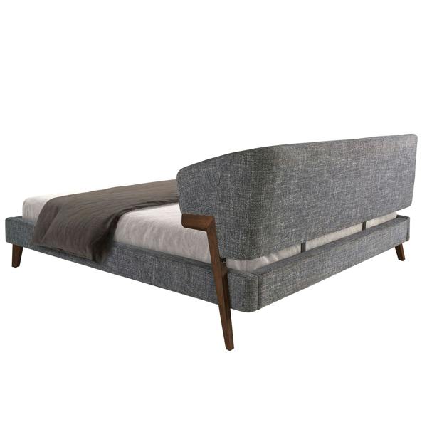 Angel Cerdá Grey Fabric Bed 7173