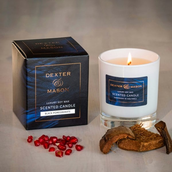 Dexter & Mason Black Pomegranate & Fig Candle