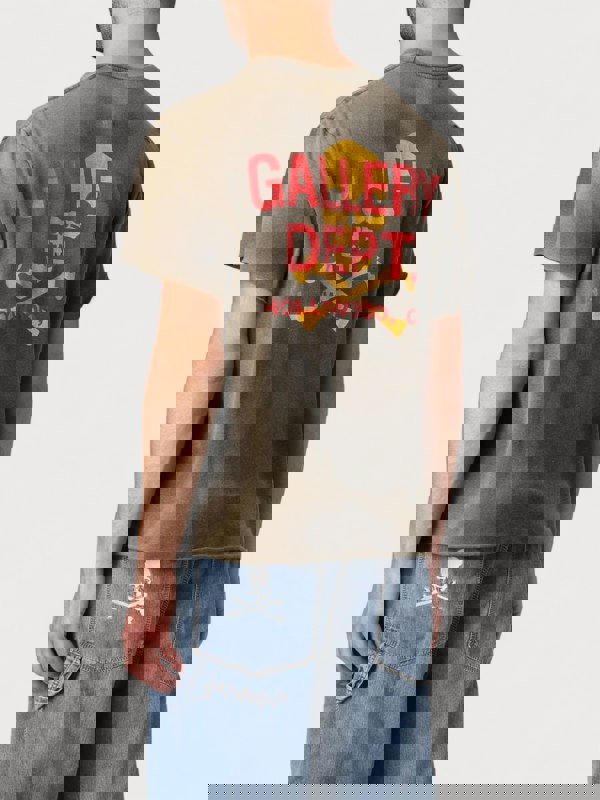 Gallery Dept. Zip Tee Black