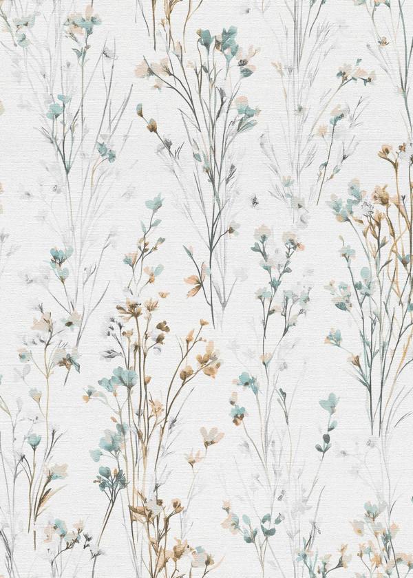 Erismann Bright Meadow Floral Wallpaper