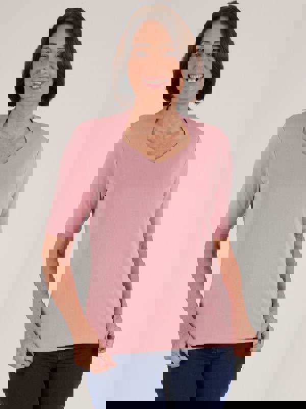 PennyPlain High Back Sweetheart Neck Top - Dusk