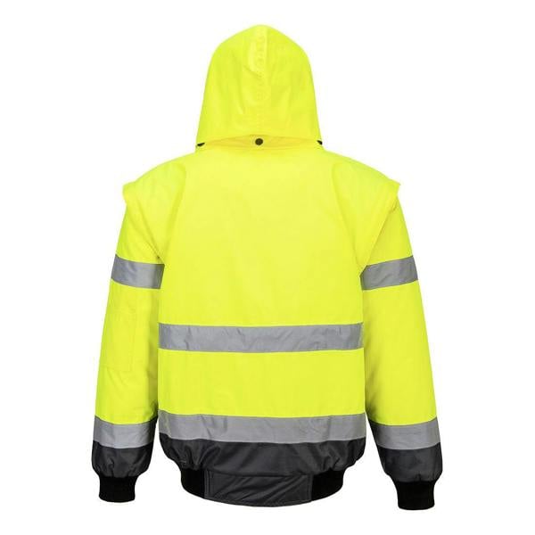 Hi-Vis 3-in-1 Contrast Bomber Jacket Portwest