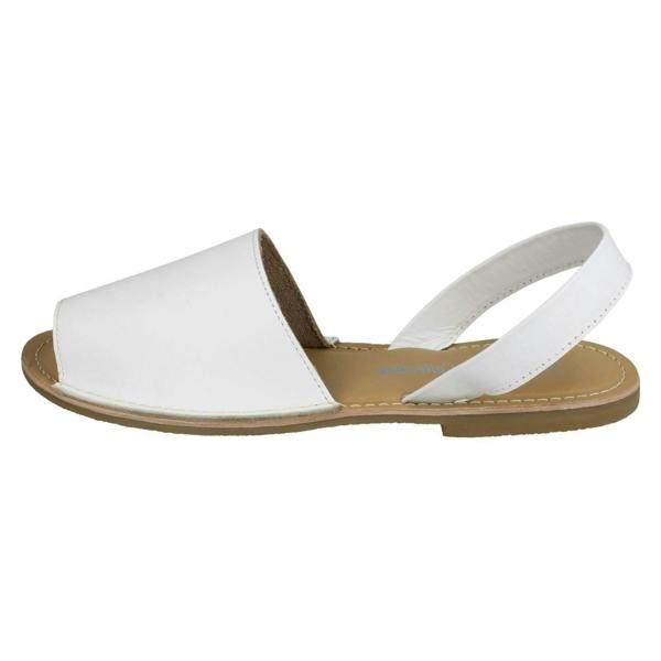 Leather Collection Ladies Leather Collection Slingback Mule Sandals