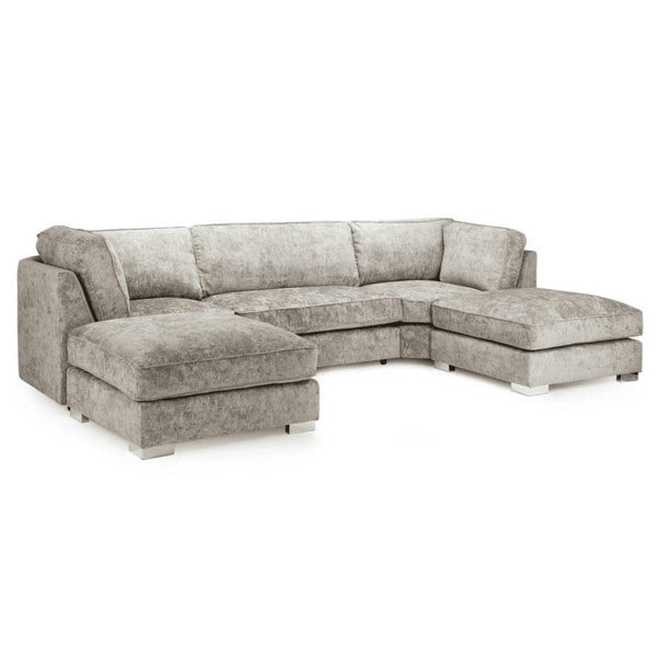 Bishop U-Shape Alaska Fabric - Truffle