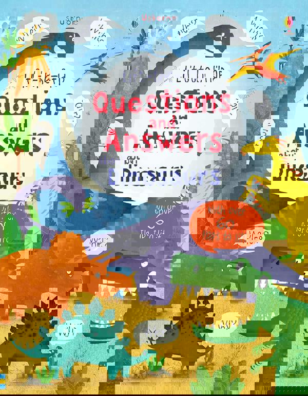 Lift-the-flap Questions and Answers about Dinosaurs (Usborne Lift-the-Flap Questions and Answers)