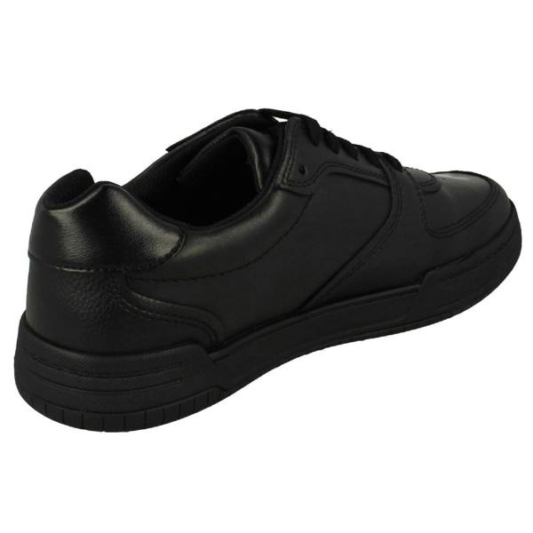 Clarks Senior Boys Clarks Relaxed Style Lace Up School Shoes Fawn Lay Y
