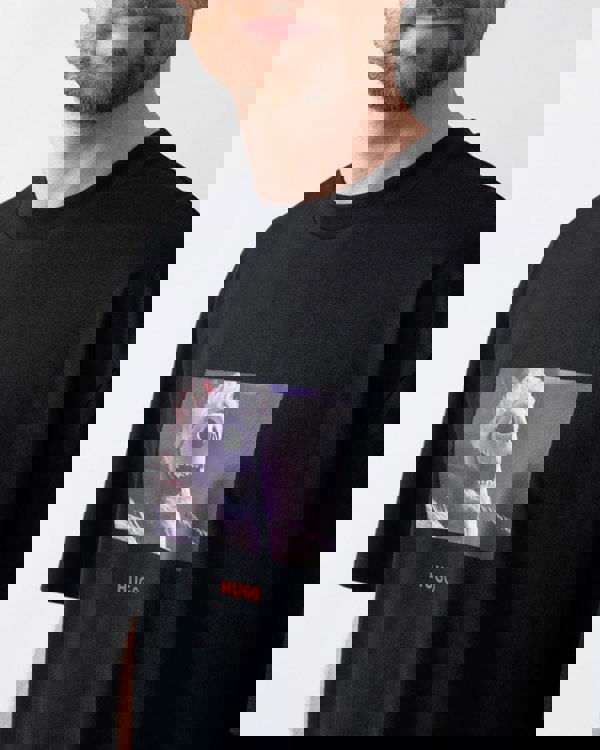 HUGO HUGO x Disney's The Nightmare Before Christmas Mens Oversized-Fit T-Shirt 