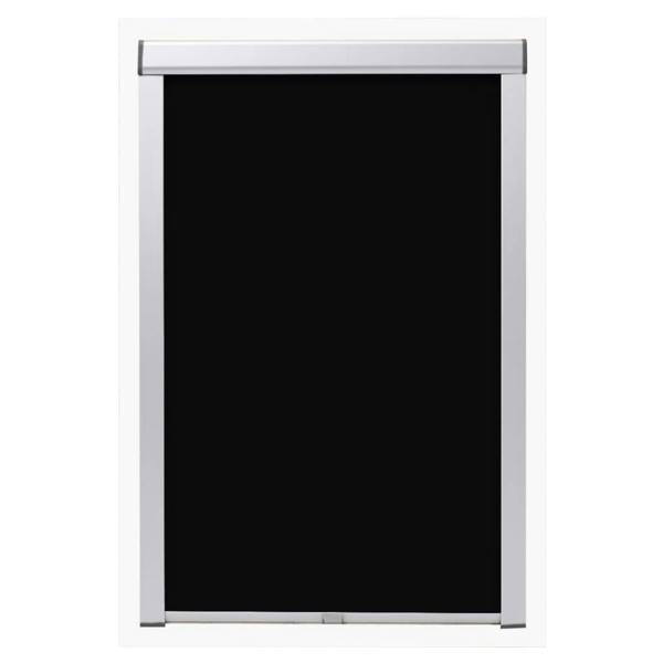 Berkfield Blackout Roller Blind Black SK06