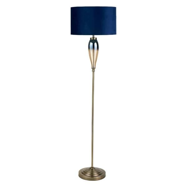 Pagazzi Lighting Elena Blue Floor Lamp