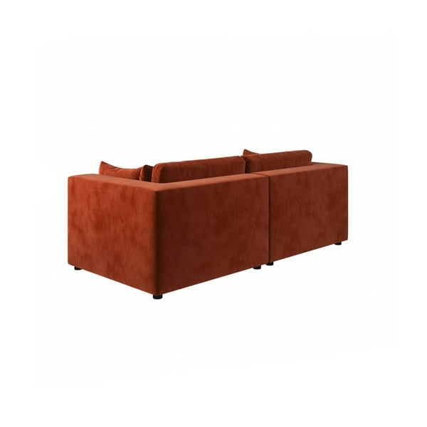 Rit Concept Cantu Loveseat Sofa, Two Seater Sofa, Velvet