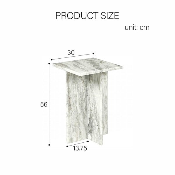 Rit Concept Karamchand Small Side Table, Marble