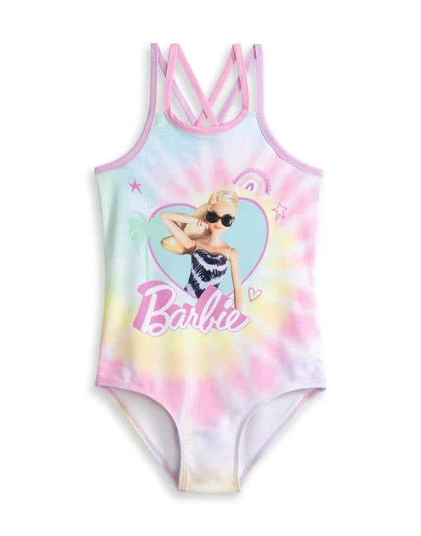 Vanilla Underground Barbie Girls Multicoloured Barbie Doll 1 Piece Swimming Costume