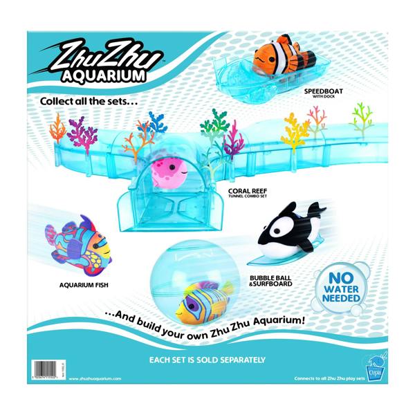 Zhu Zhu Pets - Zhu Zhu Aquarium Figure of 8 Starter Playset WITH Fish