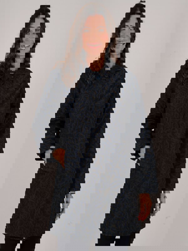 TIGI-Wear Linear Leaf Print Mac