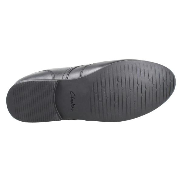 Clarks Girls Clarks Wingtip Lace Up School Shoes Finja Wing