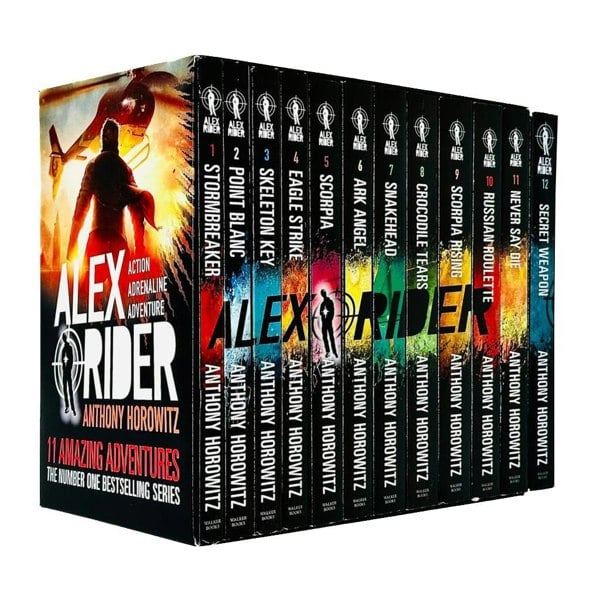 Walker Books Alex Rider 12 Books Collection Set By Anthony Horowitz