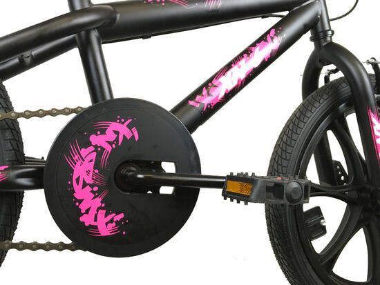 XN-6-20 BMX Bike Girls Freestyle BMX - 20" MAG Wheel Gyro Black/Pink