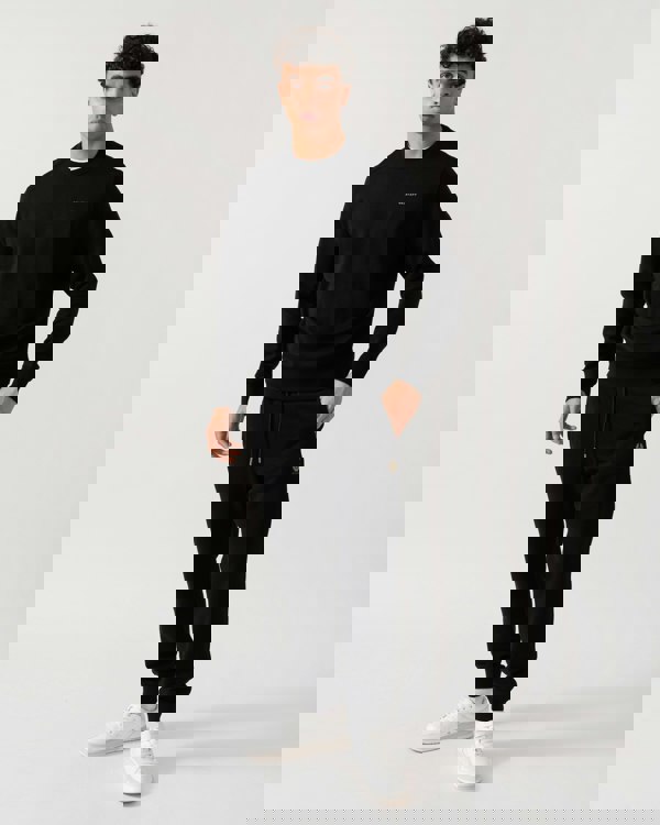 Belstaff Alloy Mens Crewneck Sweatshirt - Black