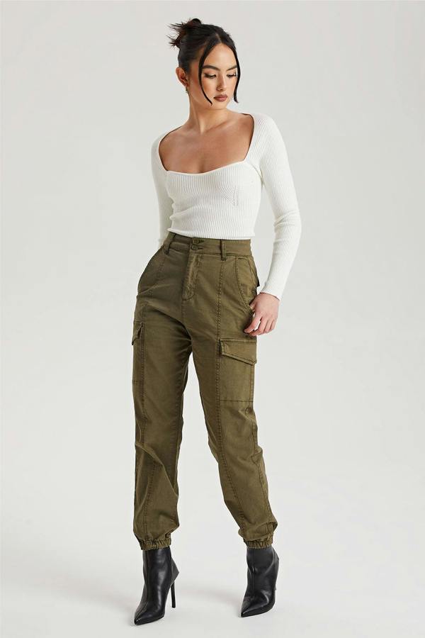 Urban Bliss Cuffed Cargo Pants