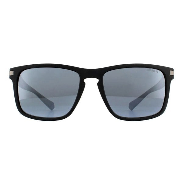 Polaroid Sunglasses PLD 2088/S 003 EX Matte Black Silver Mirror Polarized