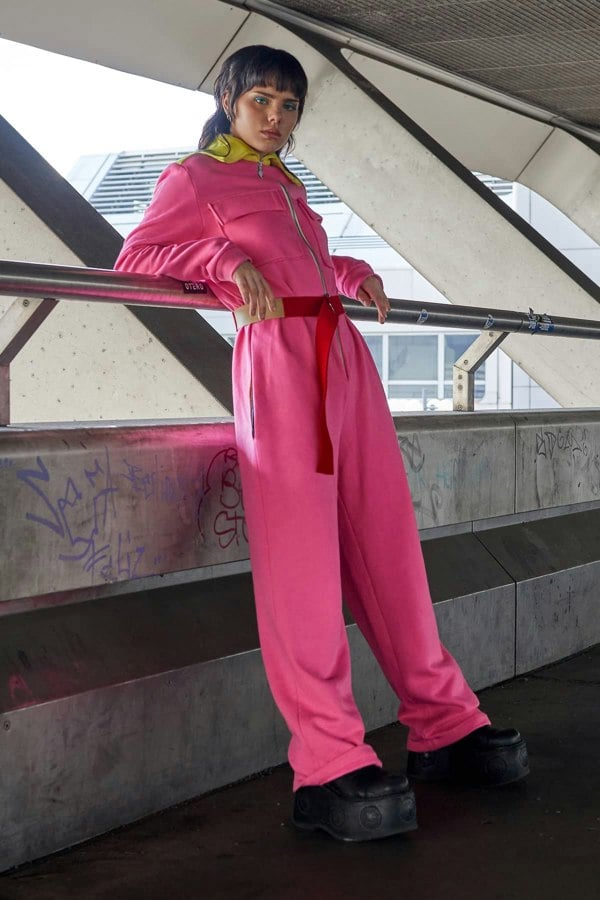 Bo Carter Belinda Boiler Suit - Pink