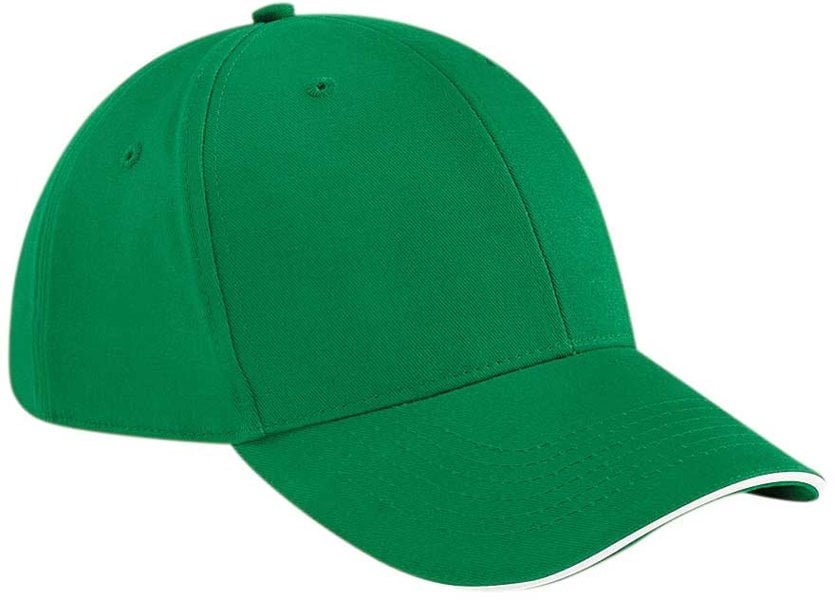 Beechfield Adult Beechfield OSFA Sandwich Peak Cap {BC020}