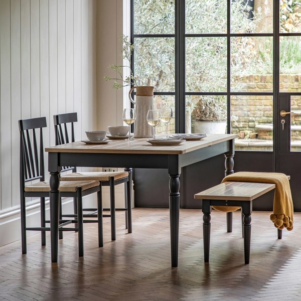 Hemming & Wills Walton Extending Oak Dining Table (180cm - 220cm)