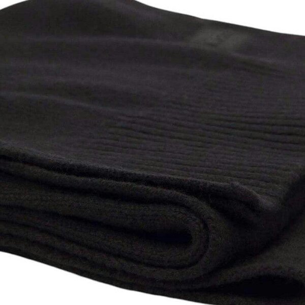 BOSS Akaio Knitted Scarf Black