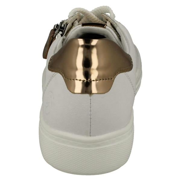Remonte Ladies Remonte Platform Zip Detailed Trainers D0903