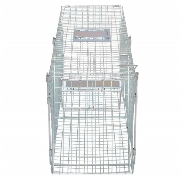 Berkfield Galvanised Live Trap 100 cm
