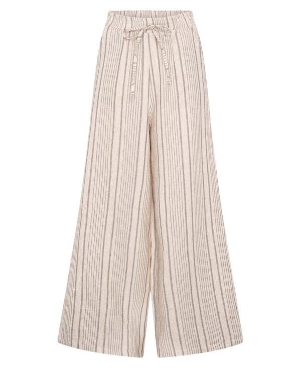 Linen Stripe Trousers