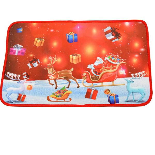 38.5 x 59 cm Christmas Doormat with Anti-Slip Rubber Backing for Indoor and Sheltered Outdoor Use image 9