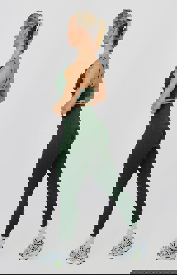 V3 Apparel Tempo Seamless Scrunch Leggings - Hunter Green