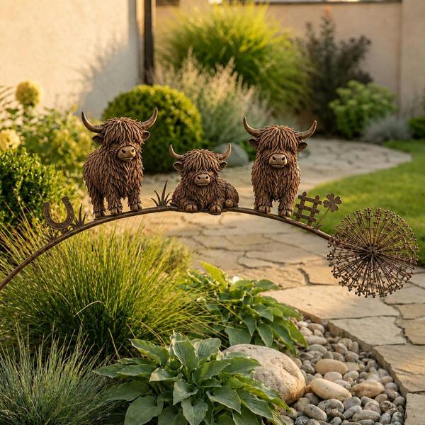 Leaper Metal Wrought-Iron Floral Ornaments