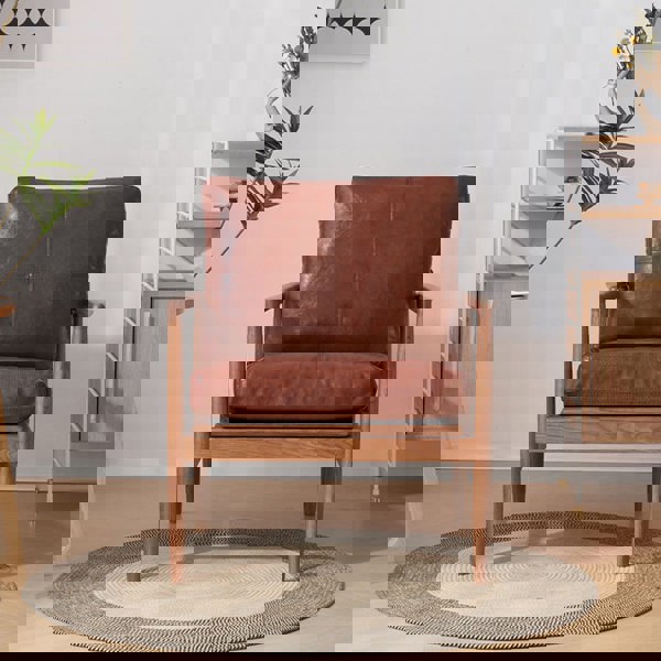 Cara BW002 Armchair, Brown-Rit Concept-Rit Concept