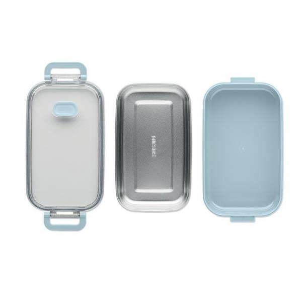 MidOcean Hoagie Polypropylene Lunch Box - Baby Blue - 