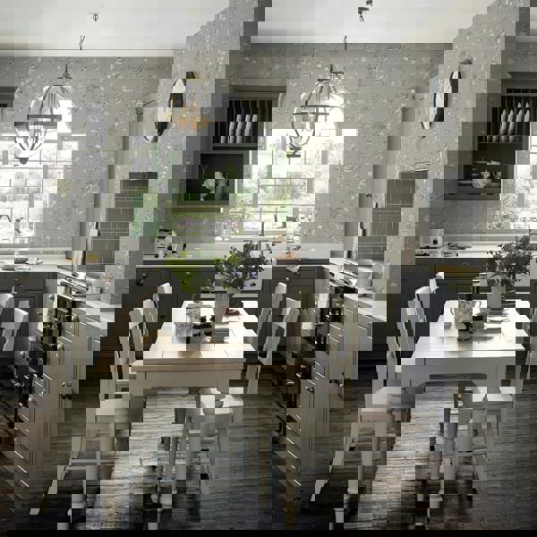 Laura Ashley Elderwood Wallpaper - Steel - 10m