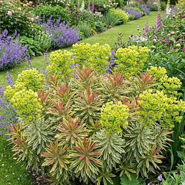 Euphorbia Ascot Rainbow The Rose Press Garden