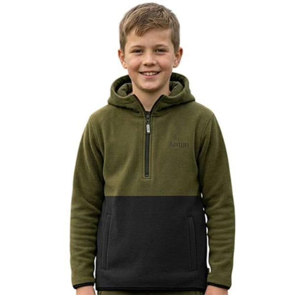 Game Kids Alpine Fleece Smock contrast panel front