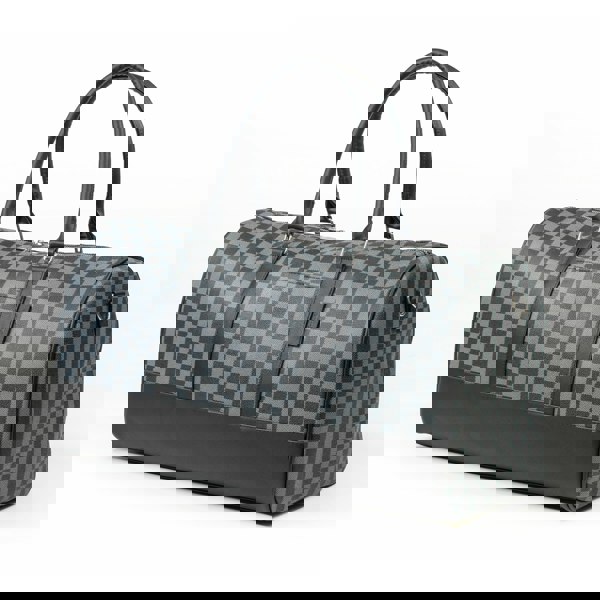 Pierre Cardin Black And Grey Premium Flight Bag Lightweight Carry-On Travel Holdall