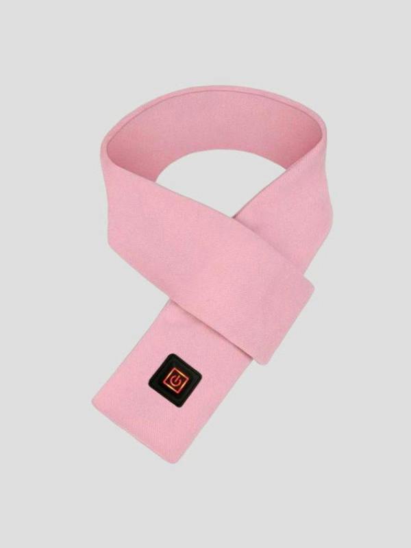 Anniou Short Heated Scarf - 82*10cm - pink