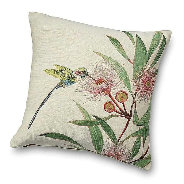 Museum Selection Hummingbird Tapestry Cushion - Cotton - Home Comfort