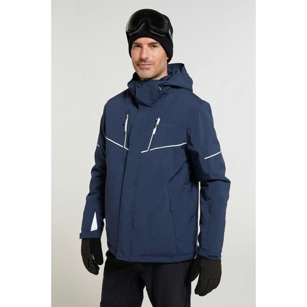 Mountain Warehouse Mens Galactic III Extreme Ski Jacket - Dark Blue