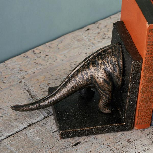 Dinosaur Bookends - lifestyle shot