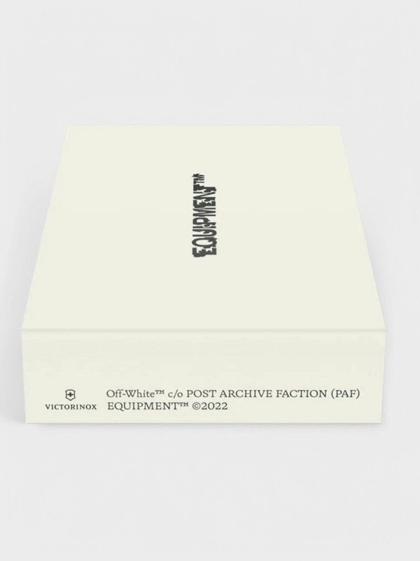 Off - White X PAF Equipment Victorinox Army Knife - Supplied FashionOff - White