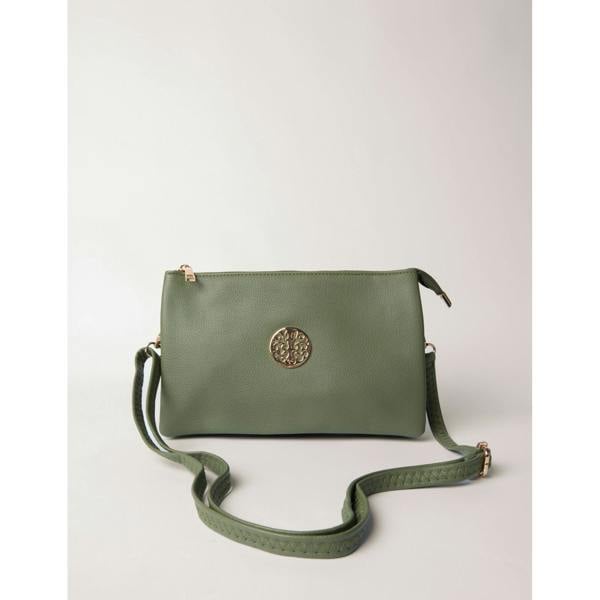 Blue Vanilla Clutch With Detachable Strap