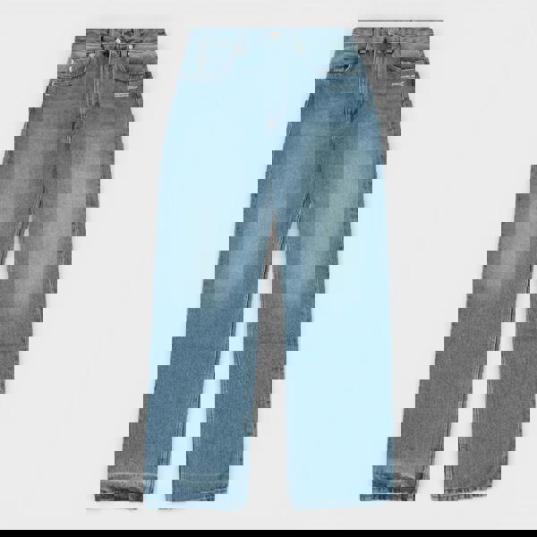 Off-White Corporate 90s Fit Jeans Blue White