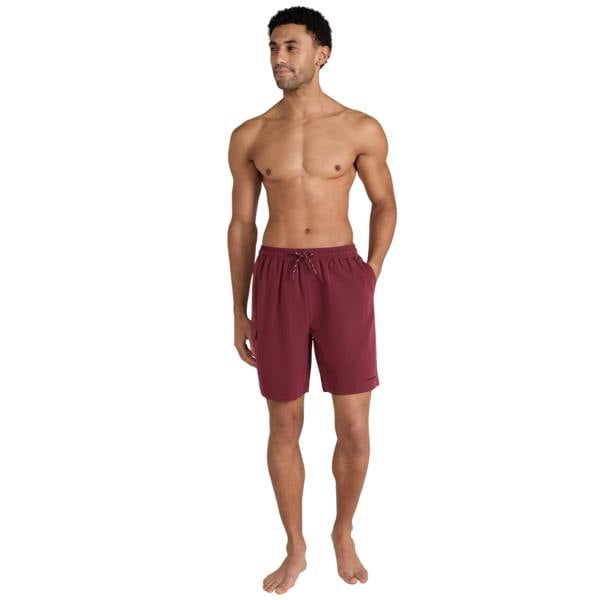 Animal Mens Reeva Hybrid Swim Shorts - Burgundy - 